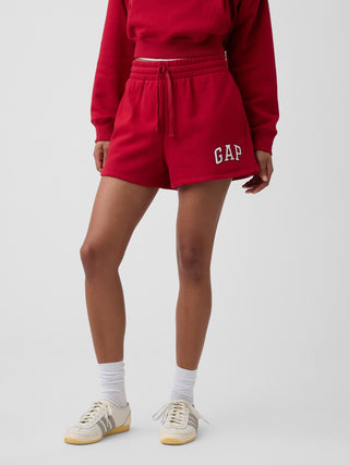 Short Talle Medio con Logo Bordado