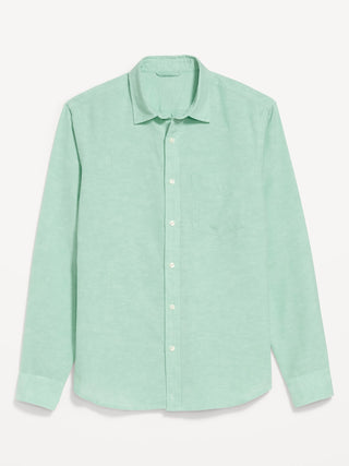 Long-Sleeve Shirt with Pocket Detail