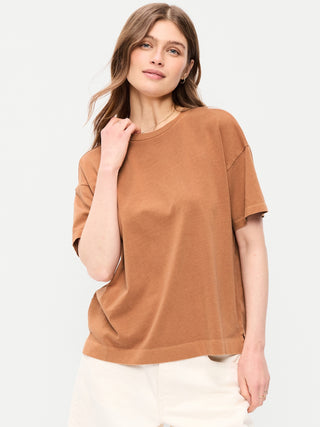 Camiseta Manga Corta de Algodón