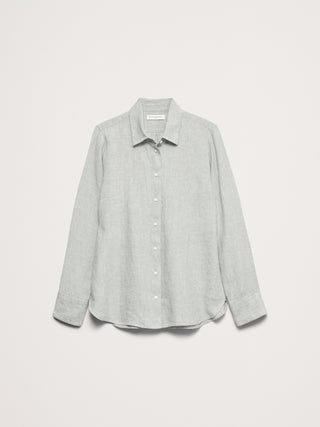 Camisa Manga Larga de Lino