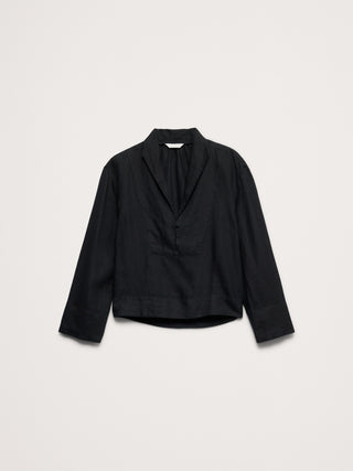Top popover de lino.