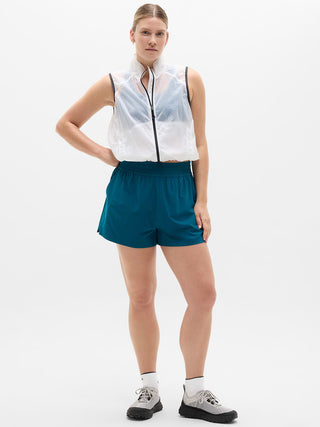 Sport Shorts with Elastic Waist and Pockets