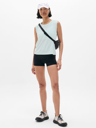 Camiseta sin Mangas de Lino