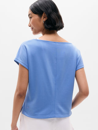 Camiseta Seasoft con cuello barco.