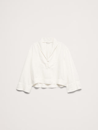 Top popover de lino.