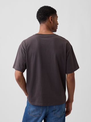 Camiseta Manga Corta de Algodón