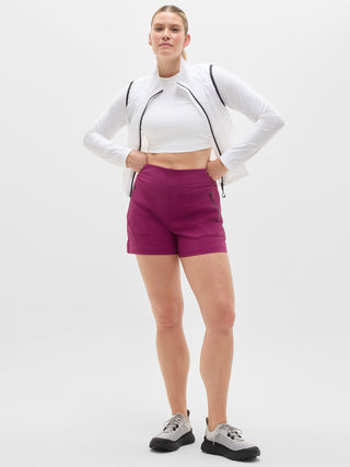 Short Deportivo Talle Medio con Bolsillos