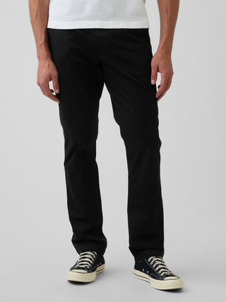 Pantalón Slim Fit con Bolsillos de Algodón