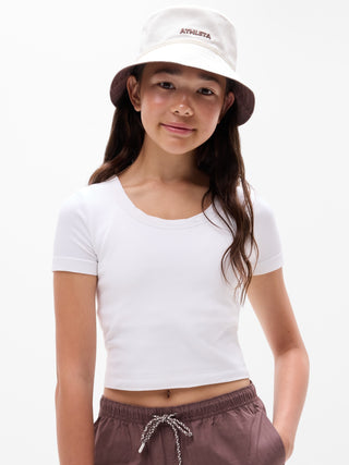Sombrero de pescador reversible para niña Athleta.