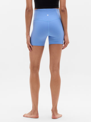Short Deportivo Talle Alto con Logo