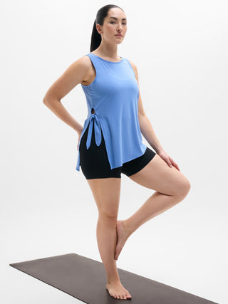Camiseta sin mangas Move With Ease Asym Tie.