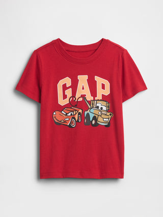 babyGap × Camiseta con logo de Cars de Disney.