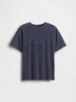 Camiseta tipo túnica extragrande de Superman para niños.