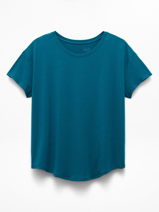 Camiseta Deportiva con Cuello Redondo