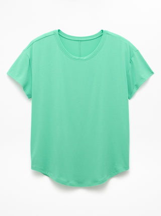 Camiseta Deportiva con Cuello Redondo
