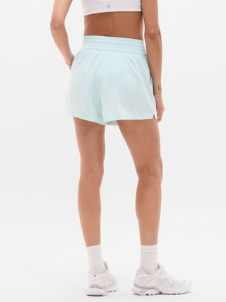 Sport Shorts with Elastic Waist and Pockets