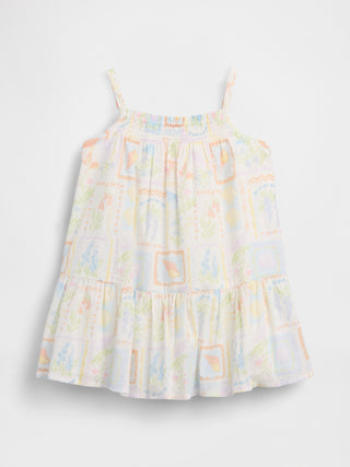 Vestido fruncido para bebé.