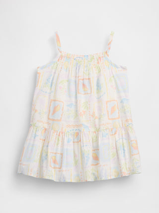 Vestido fruncido para bebé.