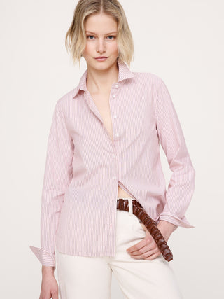 Camisa Manga Larga de Algodón