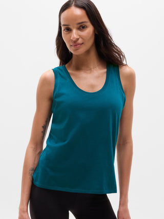 Camiseta Deportiva sin Mangas de Algodón
