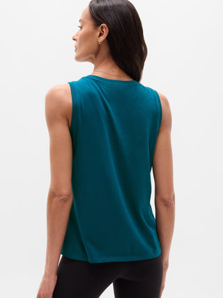 Camiseta Deportiva sin Mangas de Algodón