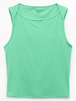 Camiseta sin Mangas con Detalle Espalda Abierta