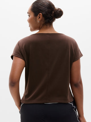 Camiseta Seasoft con cuello barco.