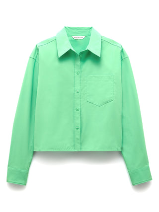 Camisa Deportiva Manga Larga con Bolsillo