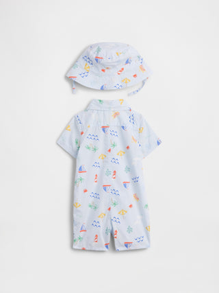 Conjunto de dos piezas para bebé con osito Brannan.