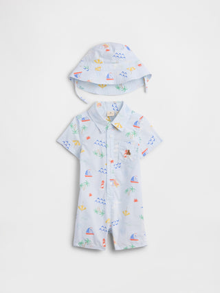 Conjunto de dos piezas para bebé con osito Brannan.