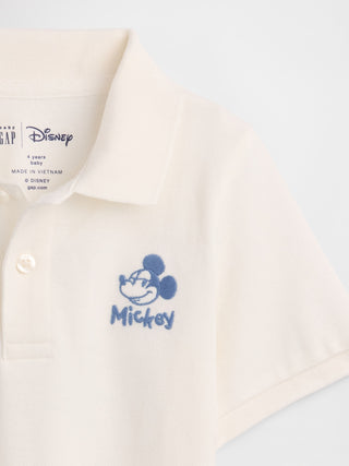 babyGap × Disney Mickey Mouse Pique Polo Shirt.