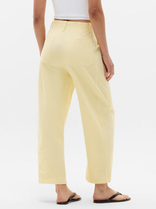 Barrel Leg Baggy Pants with Pockets