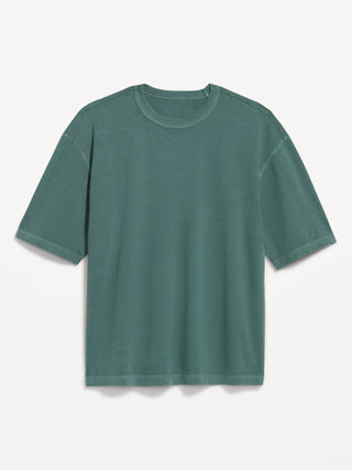 Garment-Dyed Heavyweight Cropped T-Shirt.