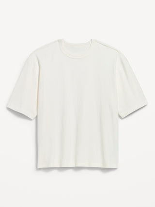 Garment-Dyed Heavyweight Cropped T-Shirt.