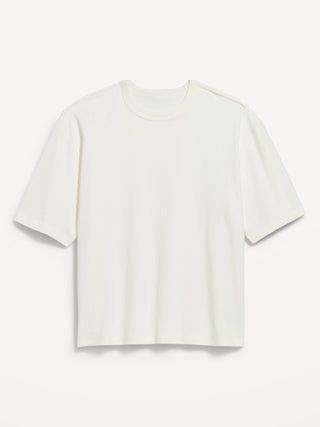 Garment-Dyed Heavyweight Cropped T-Shirt.