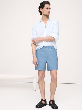 The Weekender 7" Pull-On Short in Cotton.