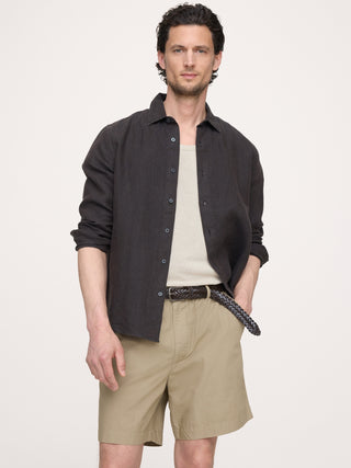 The Weekender 7" Pull-On Short in Cotton.