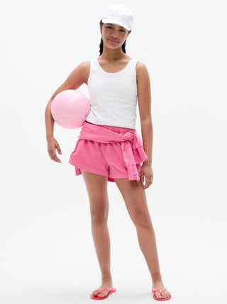 Camiseta Deportiva Cuello Redondo, Niña