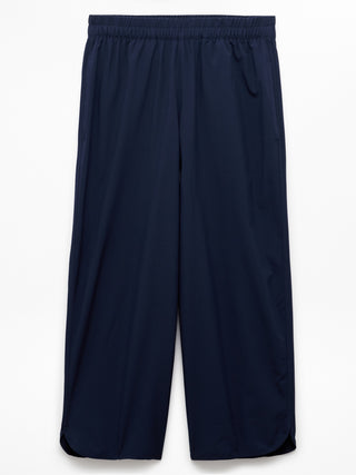 Pantalón Crop Talle Alto Detalle Raya