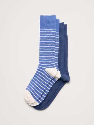 Paquete de 2 calcetines Breathe de mezcla de merino.