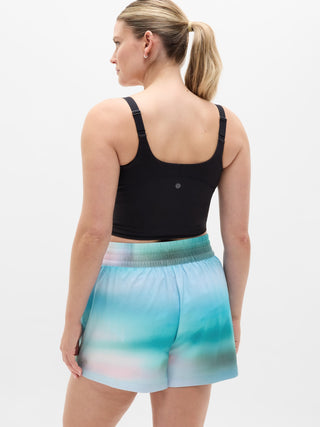 Sport Shorts with Elastic Waist and Pockets