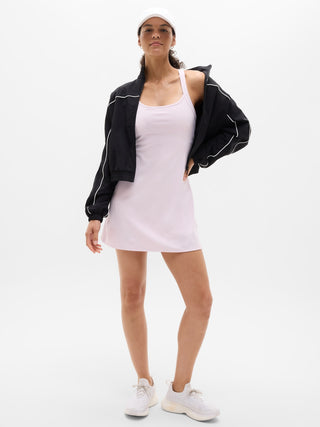 Vestido Deportivo Semi Ajustado Espalda Cruzado