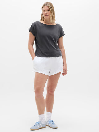 Camiseta Seasoft con cuello barco.
