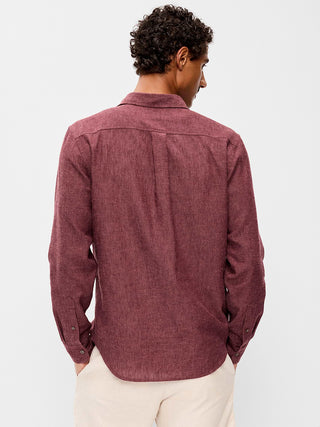 Long-Sleeve Shirt with Pocket Detail