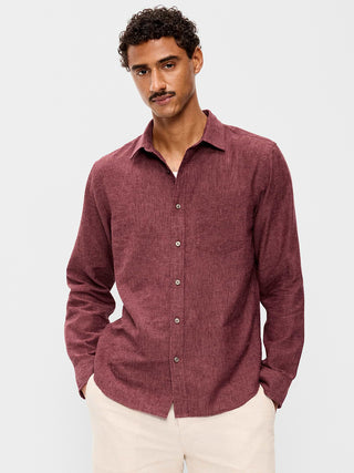 Long-Sleeve Shirt with Pocket Detail