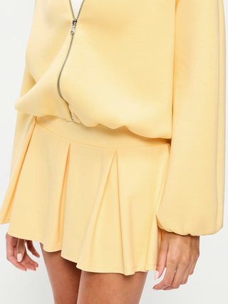 Sudadera Oversized con Dobladillo Abullonado, Mujer