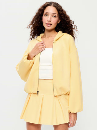 Sudadera Oversized con Dobladillo Abullonado, Mujer