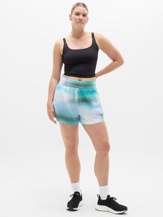 Sport Shorts with Elastic Waist and Pockets