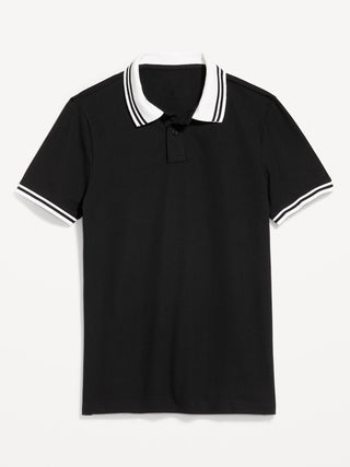 Classic Fit Pique Polo.