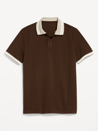 Classic Fit Pique Polo.